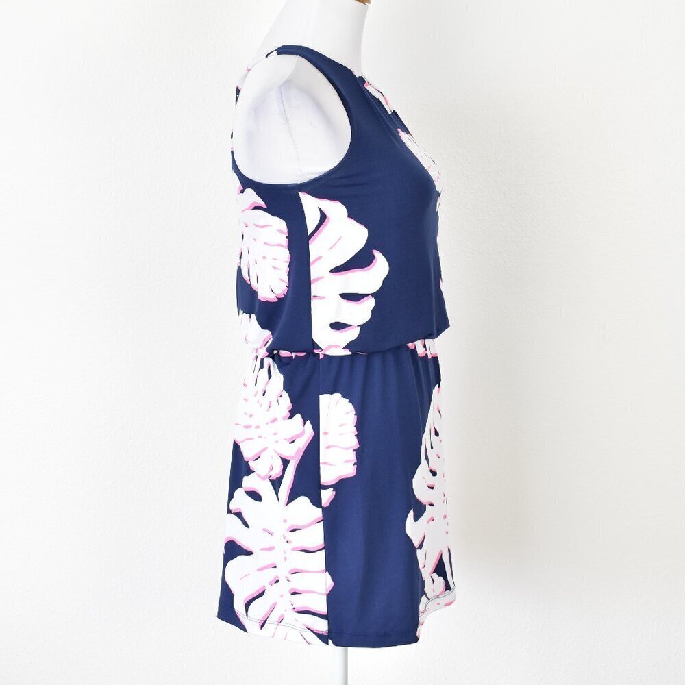 Tori Richard Fia Halter Palm Printed Dress - XS - Picture 6 of 8